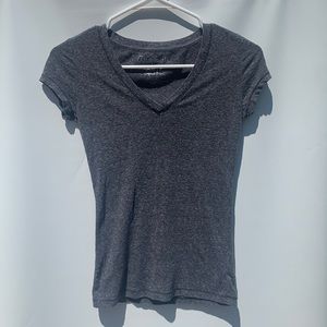 Gray V-Neck T-Shirt